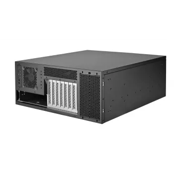 Serverinis korpusas SilverStone RM46-502-I Juodas ATX 1x80mm ventiliatorius