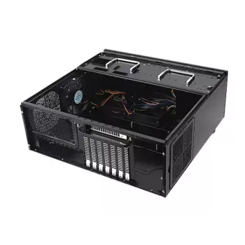 Kompiuterio korpusas SilverStone Grandia GD07 HTPC juodas