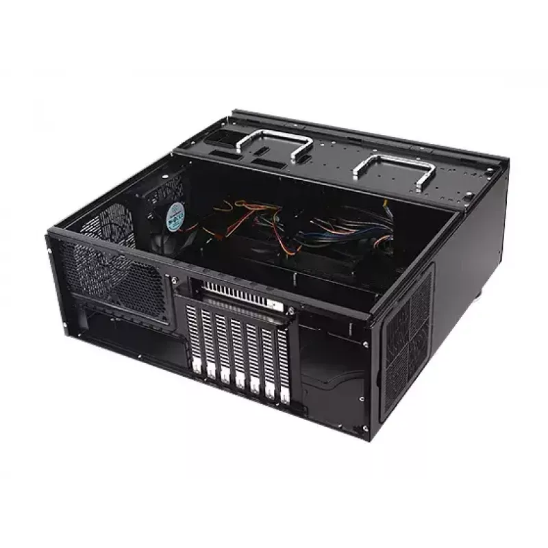 Kompiuterio korpusas SilverStone Grandia GD07 HTPC juodas