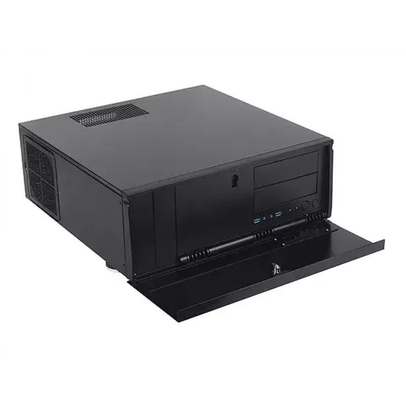 Kompiuterio korpusas SilverStone Grandia GD07 HTPC juodas