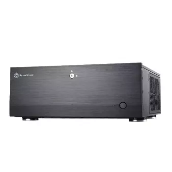 Kompiuterio korpusas SilverStone Grandia GD07 HTPC juodas