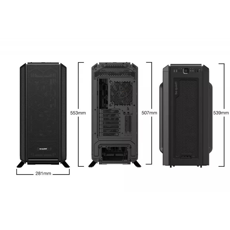 be quiet! Silent Base 802 Black Midi Tower