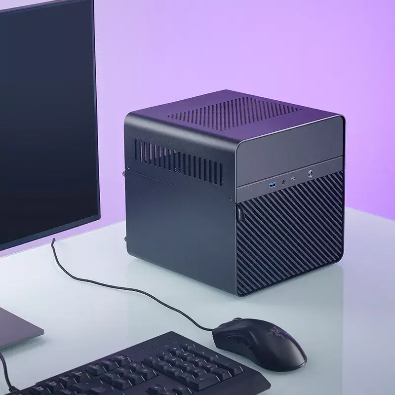 Korpusas PC Jonsbo N2 Cube Black
