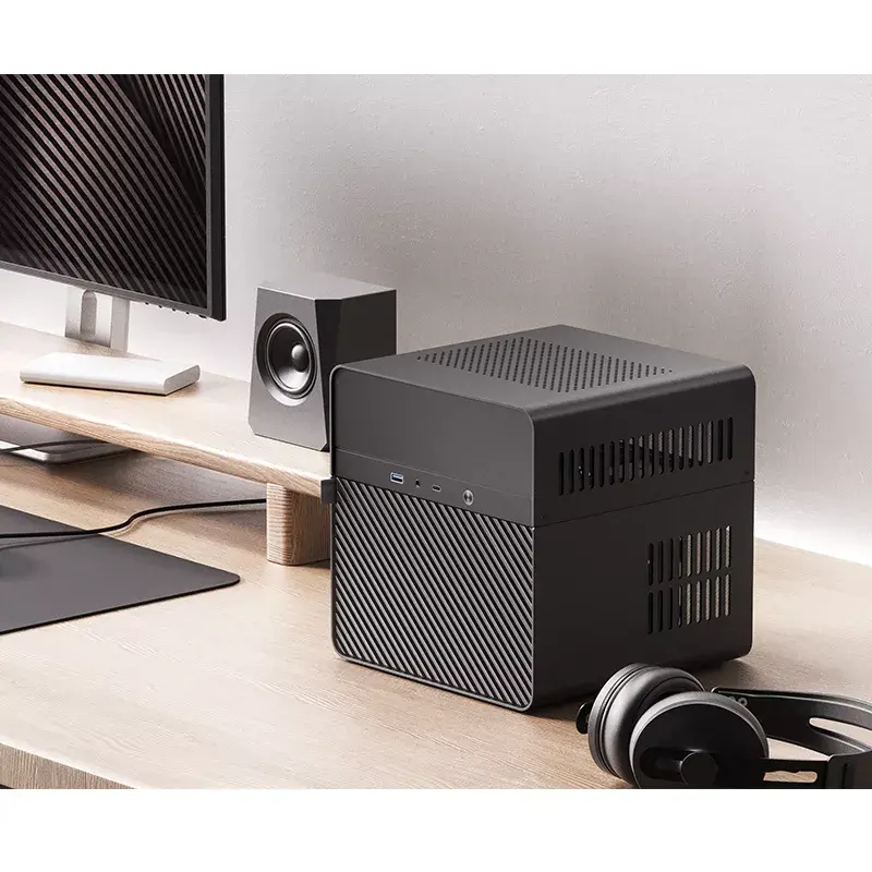 Korpusas PC Jonsbo N2 Cube Black