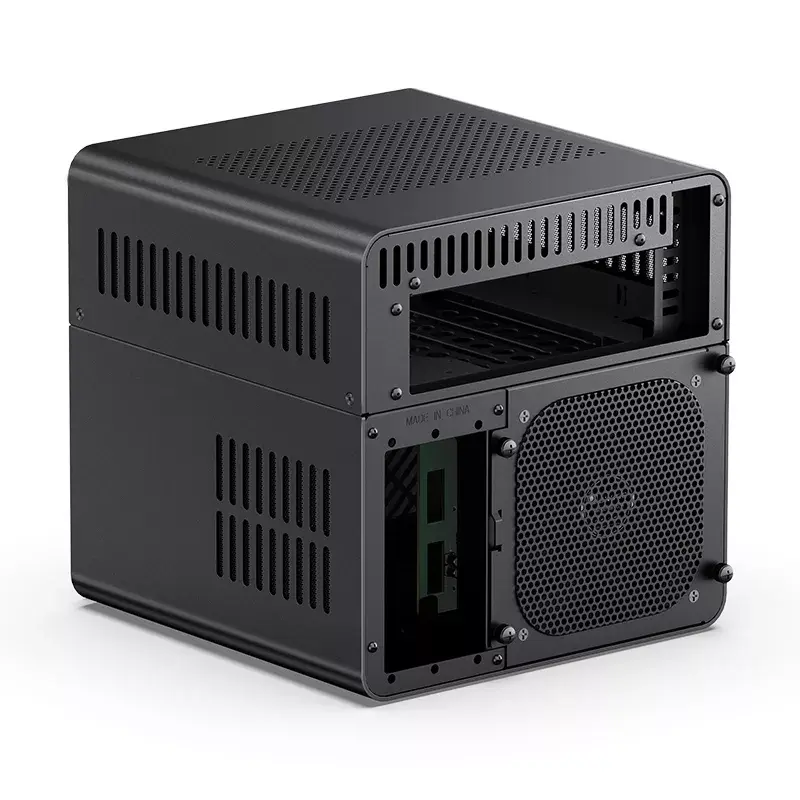 Korpusas PC Jonsbo N2 Cube Black