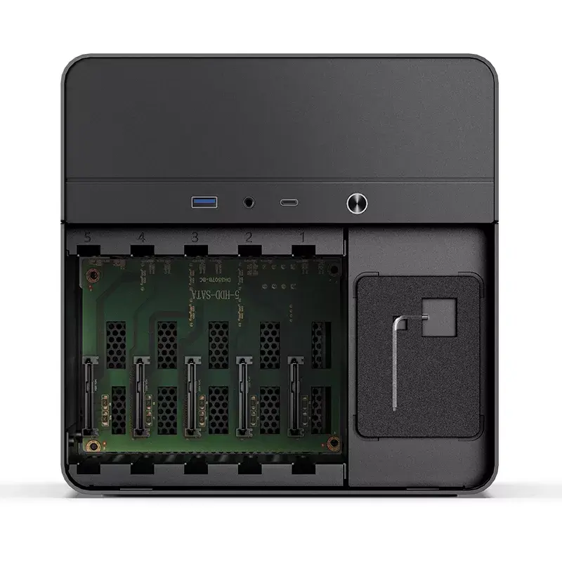 Korpusas PC Jonsbo N2 Cube Black