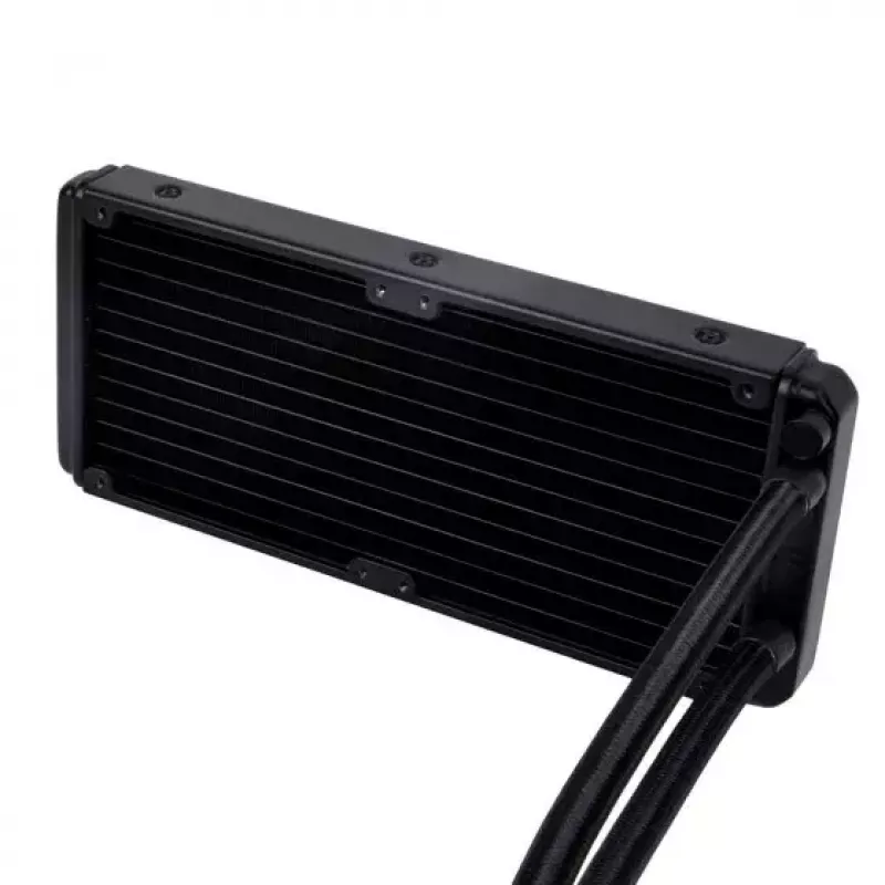 Vandens aušintuvas Silverstone PF240-ARGB 12 cm Juodas