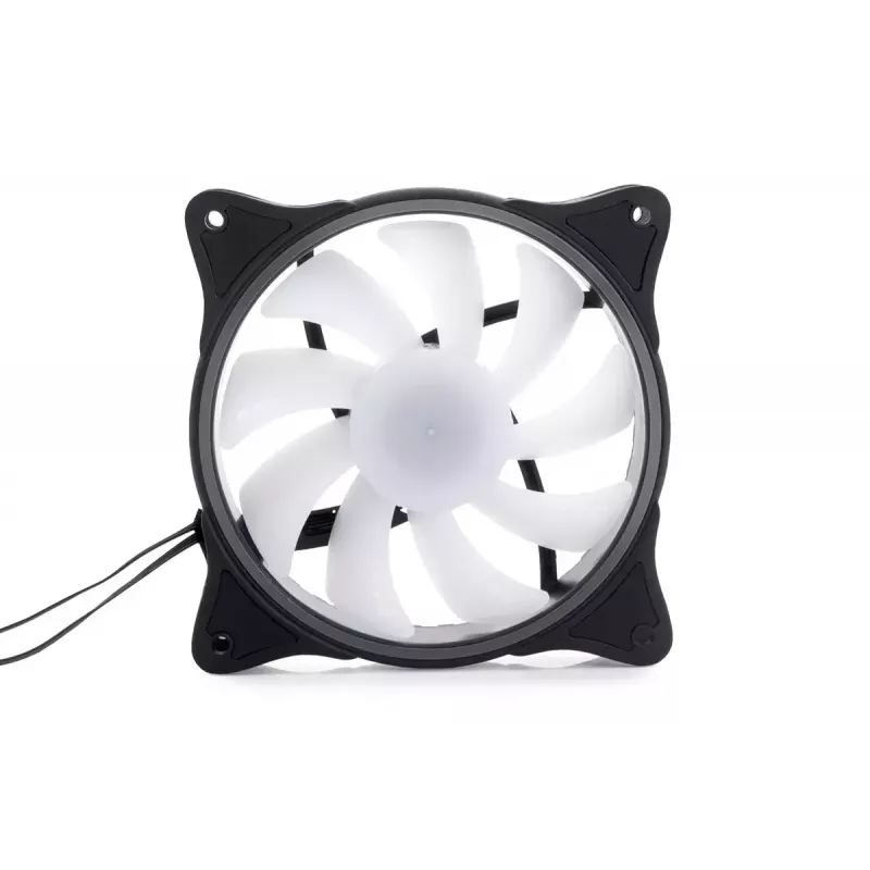 Ventiliatorius Alphacool Rise Aurora 12 cm Juodas Peršviečiamas 2600 RPM 118,9 m³/h