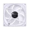 Jonsbo FR-505WR FR-505 ARGB PWM ventiliatorius korpusui su atvirkštinėmis mentėmis, 120 mm, 47,17 CFM, baltos spalvos