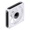 Jonsbo FR-505WR FR-505 ARGB PWM ventiliatorius korpusui su atvirkštinėmis mentėmis, 120 mm, 47,17 CFM, baltos spalvos