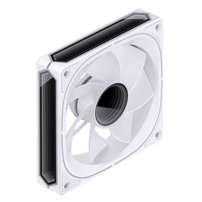 Jonsbo FR-505WR FR-505 ARGB PWM ventiliatorius korpusui su atvirkštinėmis mentėmis, 120 mm, 47,17 CFM, baltos spalvos