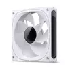 Jonsbo FR-505WR FR-505 ARGB PWM ventiliatorius korpusui su atvirkštinėmis mentėmis, 120 mm, 47,17 CFM, baltos spalvos