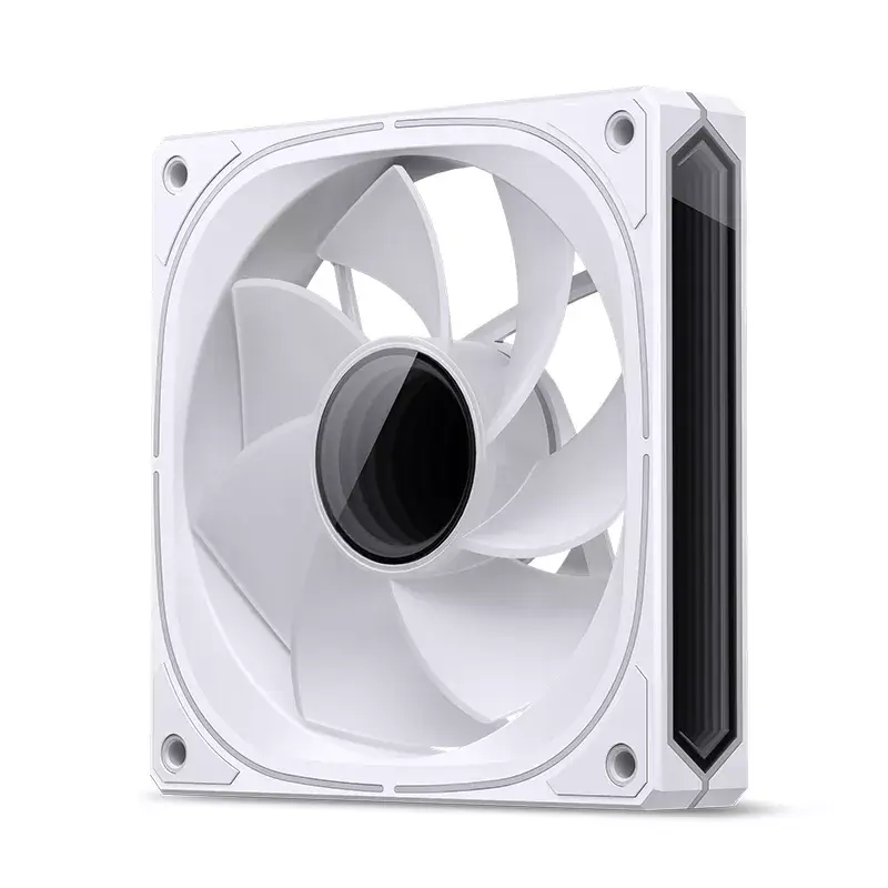 Jonsbo FR-505WR FR-505 ARGB PWM ventiliatorius korpusui su atvirkštinėmis mentėmis, 120 mm, 47,17 CFM, baltos spalvos