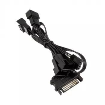 Prailginimo laidas ventiliatoriui Kolink PGW-AC-KOL-113 — 4 kontaktų PWM, 350 mm, juodas