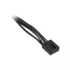 Prailginimo laidas ventiliatoriui Kolink PGW-AC-KOL-113 — 4 kontaktų PWM, 350 mm, juodas