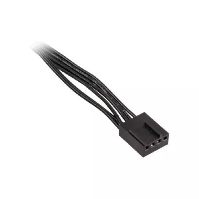 Prailginimo laidas ventiliatoriui Kolink PGW-AC-KOL-113 — 4 kontaktų PWM, 350 mm, juodas