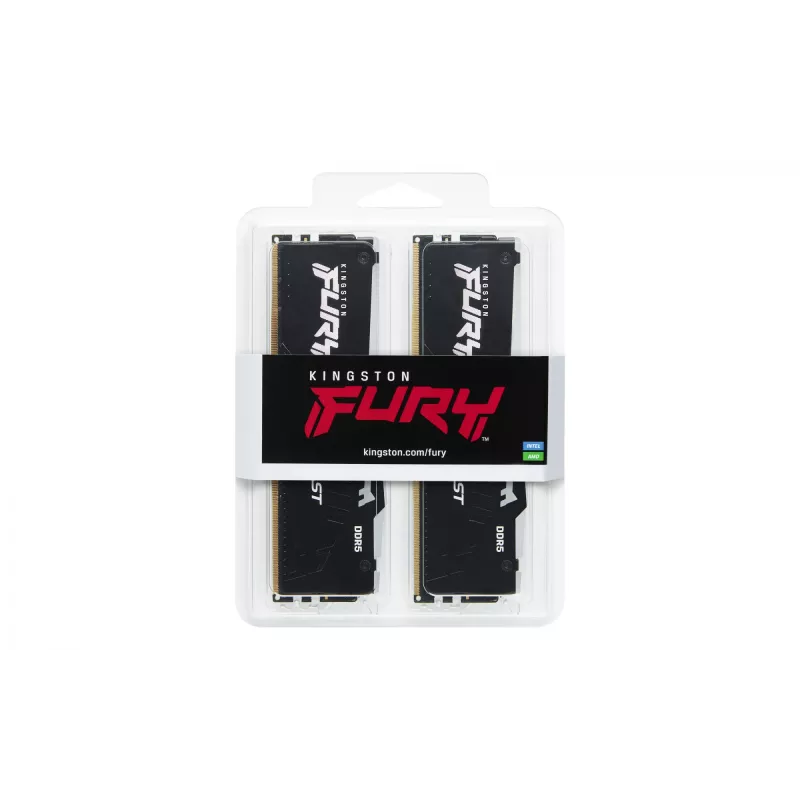 Kingston Technology FURY Beast 16 GB 5600 MT/s DDR5 CL40 DIMM (2 modulių rinkinys) RGB