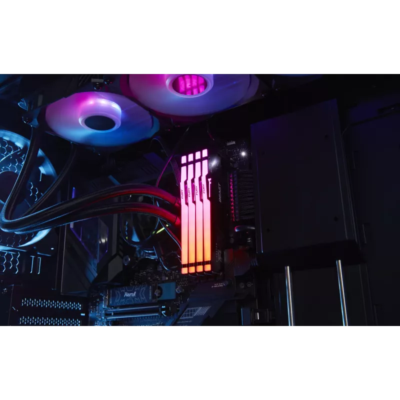 Kingston Technology FURY Beast 16 GB 5600 MT/s DDR5 CL40 DIMM (2 modulių rinkinys) RGB