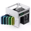 Korpusas Jonsbo N2 Cube White SFX 120mm ventiliatoriai 2.5 3.5 HDD