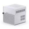Korpusas Jonsbo N2 Cube White SFX 120mm ventiliatoriai 2.5 3.5 HDD
