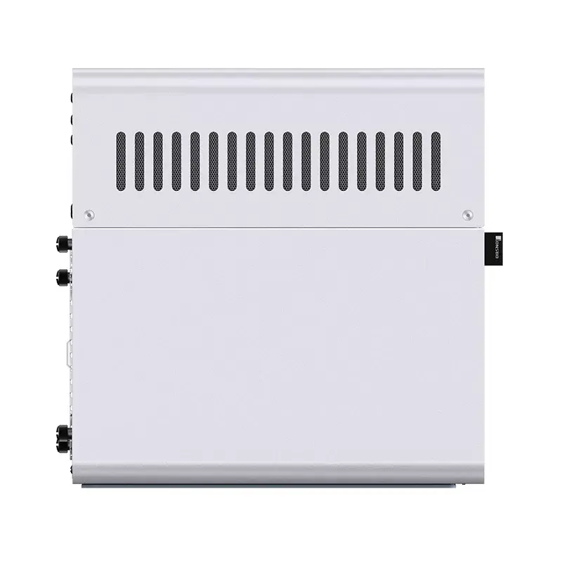 Korpusas Jonsbo N2 Cube White SFX 120mm ventiliatoriai 2.5 3.5 HDD