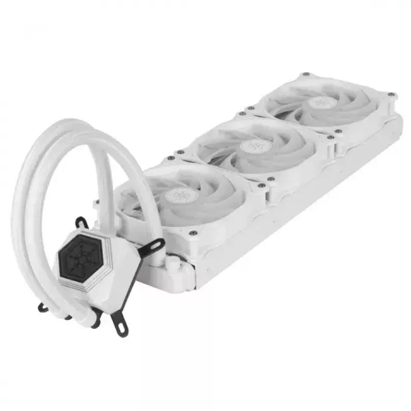 Vandens aušintuvas „viskas viename“ SilverStone SST-PF360W-ARGB-V2 12 cm Baltas