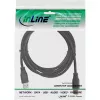InLine USB 3.2 Gen.1 laidas A tipo vyriškas / A tipo vyriškas, juodas, 0,3 m