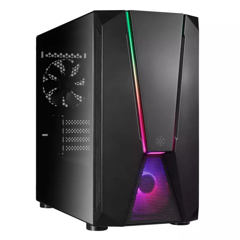 Korpusas Silverstone FARA V1M PRO Tower Juodas