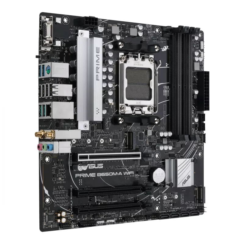 ASUS PRIME B650M-A WIFI AMD B650 Socket AM5 micro ATX pagrindinė plokštė