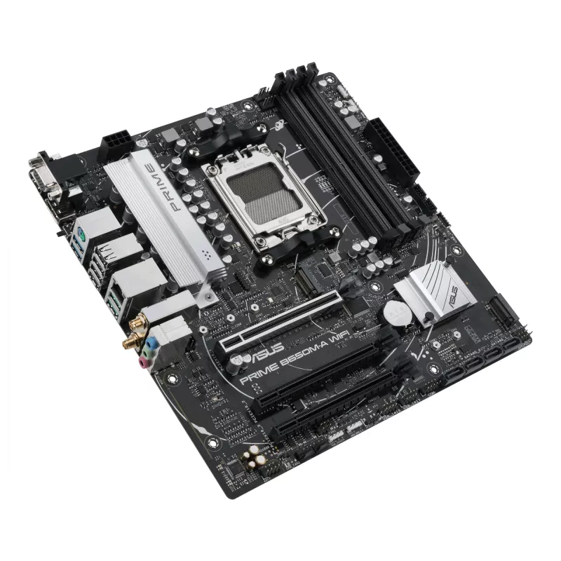 ASUS PRIME B650M-A WIFI AMD B650 Socket AM5 micro ATX pagrindinė plokštė