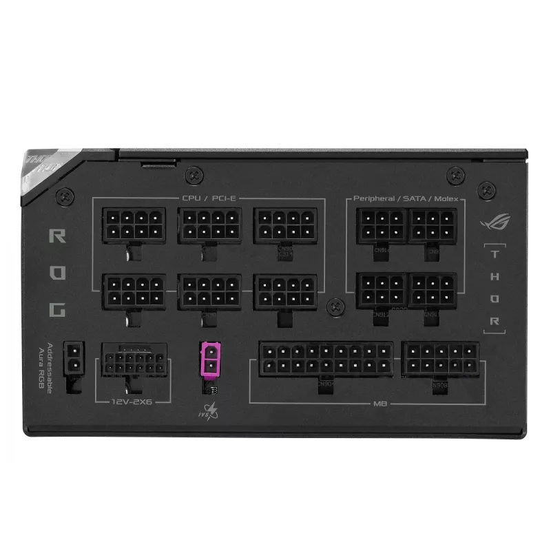 ASUS ROG-THOR-1000P3-GAMING maitinimo blokas 1000 W 20+4 pin ATX ATX juodas
