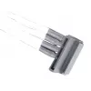 Laidas Silverstone SST-PP07-BTSW 0,3 m Molex 4p į 4xSATA