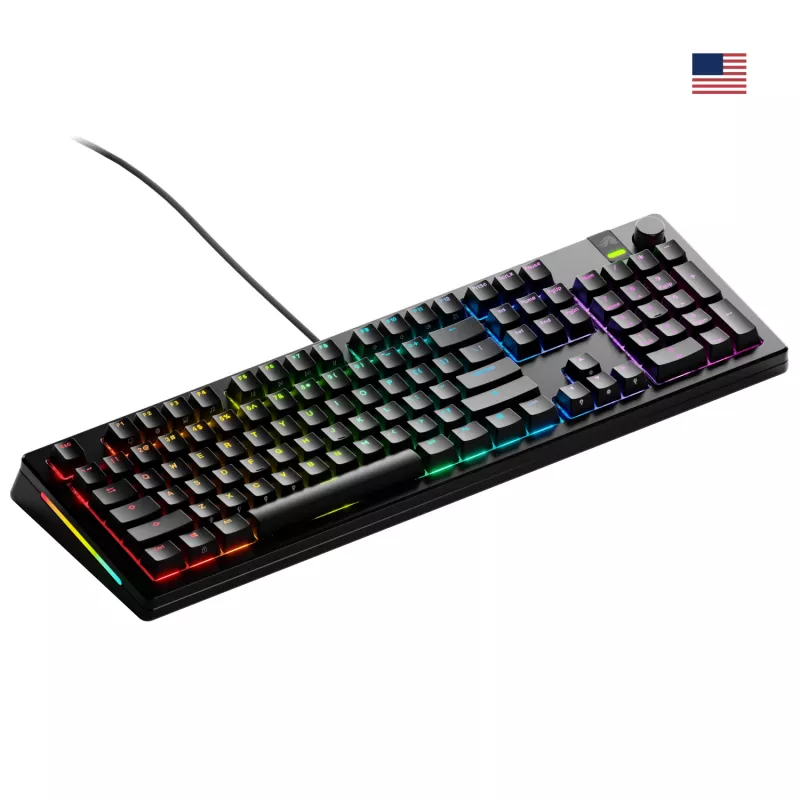 Mechaninė žaidimų klaviatūra GLORIOUS GMMK 3 PRO 100% Prebuilt Wired USB Black US QWERTY RGB