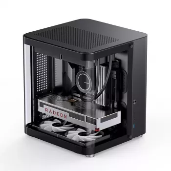 Korpusas Jonsbo TK-1 2.0 Mini Tower juodas