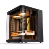 Korpusas Jonsbo TK-1 2.0 Mini Tower juodas