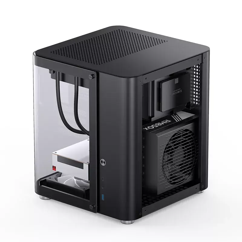 Korpusas Jonsbo TK-1 2.0 Mini Tower juodas