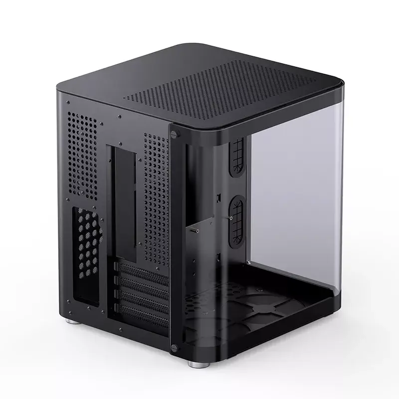 Korpusas Jonsbo TK-1 2.0 Mini Tower juodas