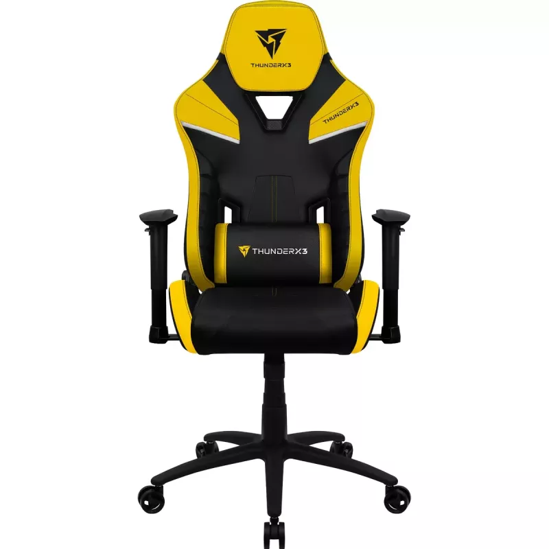 Universali žaidimų kėdė ThunderX3 TC5 Air Tech Padded seat Black Yellow