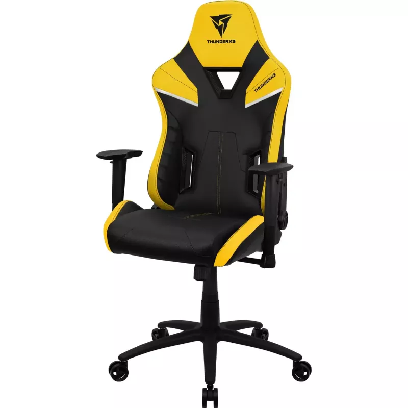 Universali žaidimų kėdė ThunderX3 TC5 Air Tech Padded seat Black Yellow