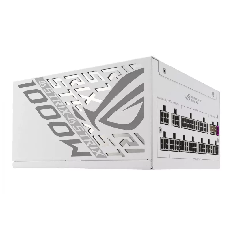 ASUS ROG-STRIX-1000P-GAMING-WHITE maitinimo blokas 1000 W 20+4 pin ATX ATX