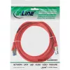 InLine Patch Cable S/FTP PiMF Cat.6A halogen free 500MHz raudonas 3m