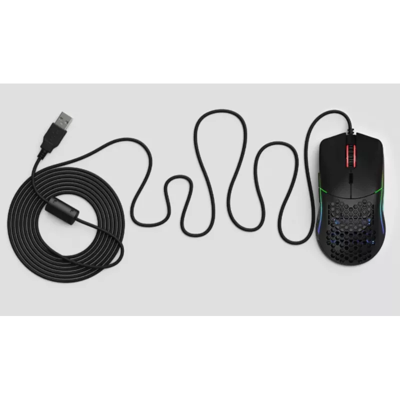 Glorious Gaming Glorious Model O- pelė (juoda), dešinei rankai, optinė, USB-A, 3200 DPI