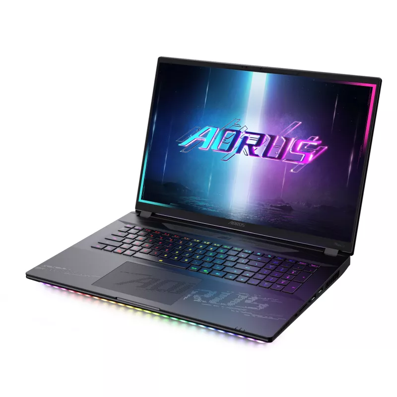 GIGABYTE AORUS MASTER 18 BYHC5DED65SP nešiojamasis kompiuteris, Intel Core Ultra 9 275HX, 18 colių (45,7 cm) WQXGA 2560 x 1600 MiniLED 240 Hz, 32 GB DDR5-SDRAM, 2 TB SSD, NVIDIA GeForce RTX 5080, Windows 11 Pro, juodos spalvos