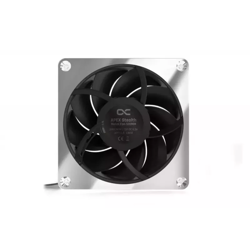 Ventiliatorius Alphacool Apex Stealth Metall 12 cm 400-2000 RPM 20-29.9 dB