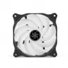 Ventiliatorius SilverStone Air Blazer 120R 12 cm juodas permatomas hidraulinis guolis