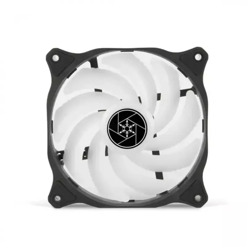 Ventiliatorius SilverStone Air Blazer 120R 12 cm juodas permatomas hidraulinis guolis