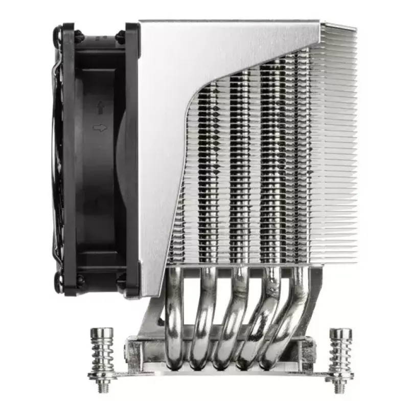 Oro aušintuvas SilverStone XE04-2066 juodas sidabrinis 6,8 mmH2O dvigubas rutulinis guolis