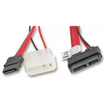SATA kabelis ploniems optiniams įrenginiams Akasa AK-CB050-40 0,4 m