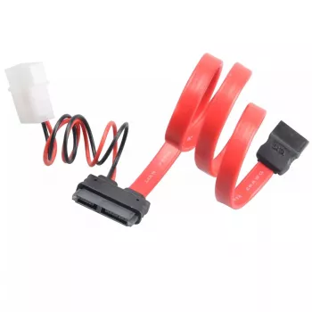 SATA kabelis ploniems optiniams įrenginiams Akasa AK-CB050-40 0,4 m