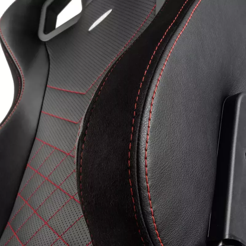 Žaidimų kėdė noblechairs EPIC Padded sėdima juoda raudona 120 kg